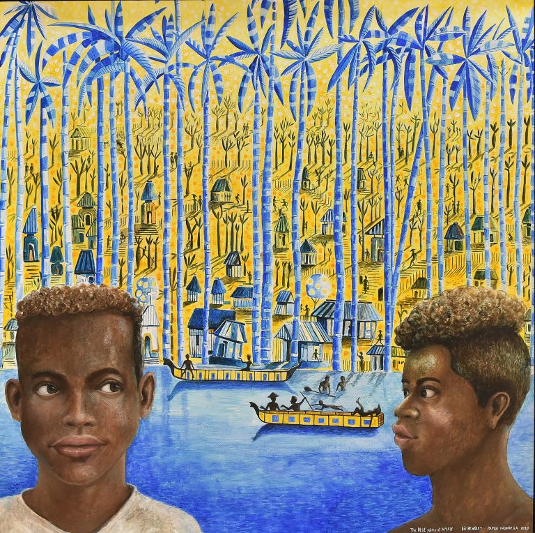 The Blue Palms Of My My